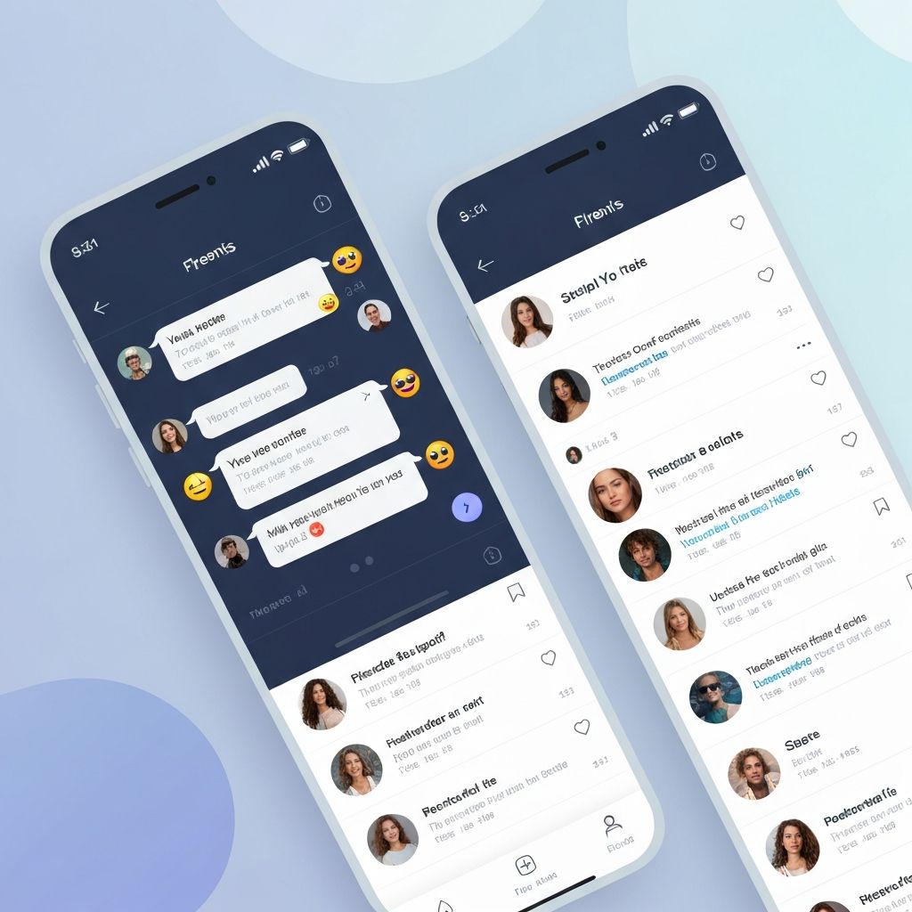 移动端社交应用